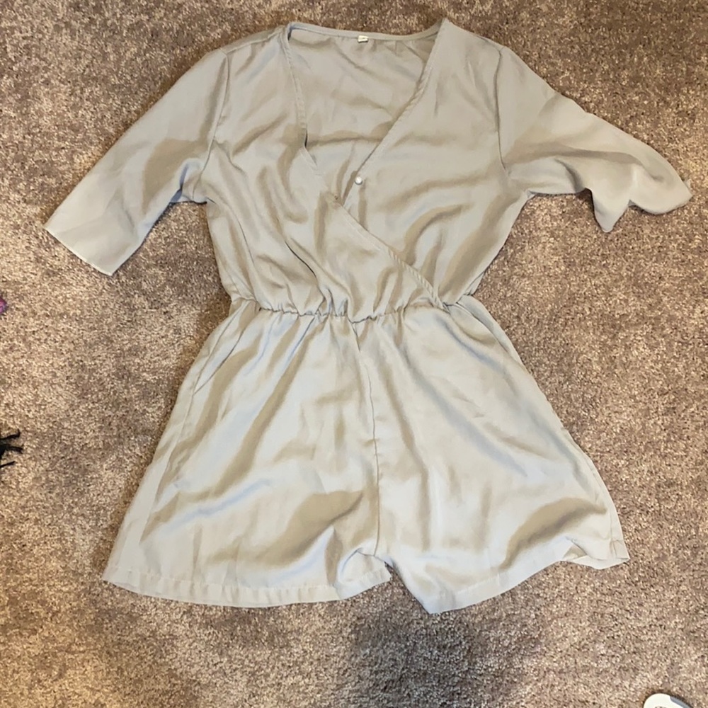 Grey romper